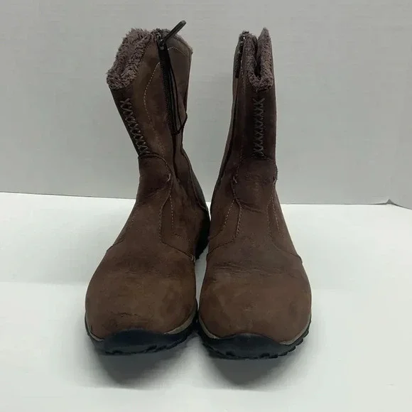 Sorel Maribel Waterproof Suede Boot Thinsulate Dark Brown Women's Size 6 - Picture 4 of 12